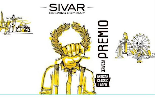 SIVAR BREWING COMPANY PREMIO CERVEZA ARTISAN CLASSIC LAGER