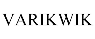 VARIKWIK