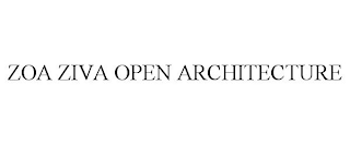 ZOA ZIVA OPEN ARCHITECTURE