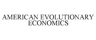 AMERICAN EVOLUTIONARY ECONOMICS