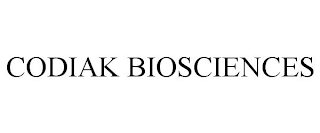 CODIAK BIOSCIENCES