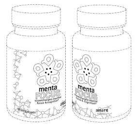 A A A A A MENTA FOCUS SUPERCHARGED MENTAL FOCUS & COGNITION DIETARY SUPPLEMENT AMARE GLOBAL
