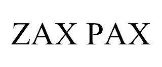 ZAX PAX