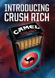 INTRODUCING CRUSH RICH CAMEL CRUSH RICHREGULAR FRESH