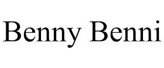 BENNY BENNI