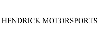 HENDRICK MOTORSPORTS