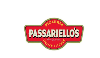 PASSARIELLO'S PIZZERIA ITALIAN KITCHEN FIRST GENERATION