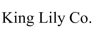 KING LILY CO.