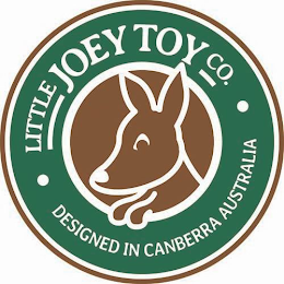 · LITTLE JOEY TOY CO. · DESIGNED IN CANBERRA AUSTRALIA