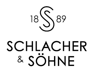 S SCHLACHER & SÖHNE SS 1889