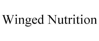 WINGED NUTRITION