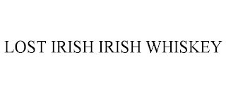 LOST IRISH IRISH WHISKEY