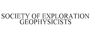 SOCIETY OF EXPLORATION GEOPHYSICISTS