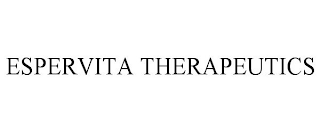 ESPERVITA THERAPEUTICS