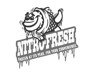 NITRO-FRESH FROZEN AT ITS PEAK, FOR YOUR CONVENIENCE.