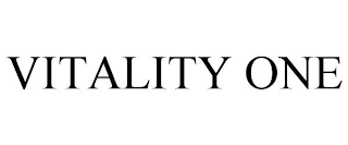 VITALITY ONE