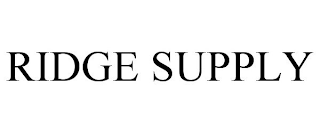 RIDGE SUPPLY