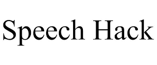 SPEECH HACK