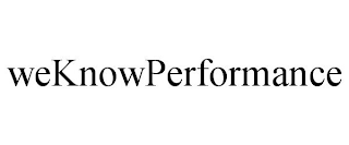 WEKNOWPERFORMANCE