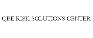 QBE RISK SOLUTIONS CENTER