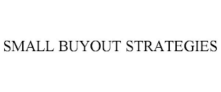 SMALL BUYOUT STRATEGIES