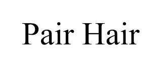 PAIR HAIR