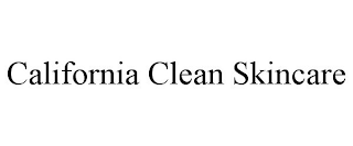 CALIFORNIA CLEAN SKINCARE