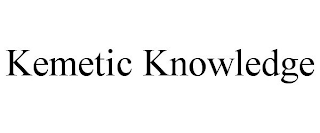 KEMETIC KNOWLEDGE