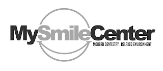 MYSMILECENTER MODERN DENTISTRY . RELAXED ENVIRONMENT