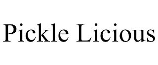 PICKLE LICIOUS