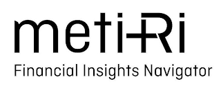 METIRI FINANCIAL INSIGHTS NAVIGATOR