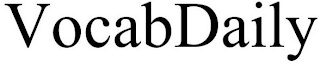 VOCABDAILY