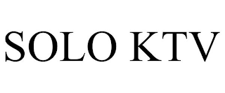 SOLO KTV