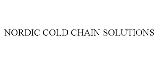 NORDIC COLD CHAIN SOLUTIONS