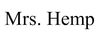 MRS. HEMP