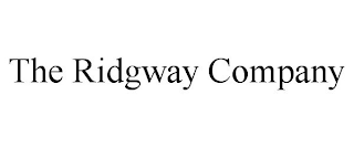 THE RIDGWAY COMPANY