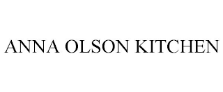 ANNA OLSON KITCHEN