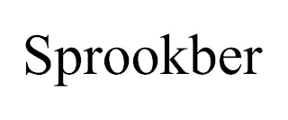 SPROOKBER