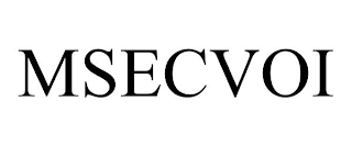 MSECVOI