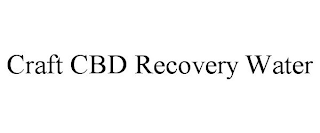 CRAFT CBD RECOVERY WATER