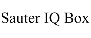 SAUTER IQ BOX