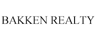 BAKKEN REALTY