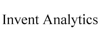 INVENT ANALYTICS