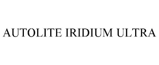 AUTOLITE IRIDIUM ULTRA