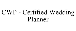 CWP - CERTIFIED WEDDING PLANNER