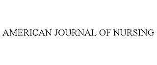 AMERICAN JOURNAL OF NURSING