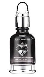 Z'NON YOUTH OIL ANTI-AGING/SKIN BRIGHTENING FACE OIL. 1 FL. OZ.