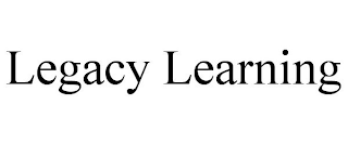 LEGACY LEARNING