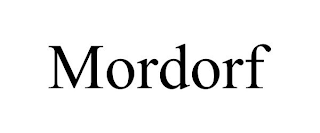 MORDORF