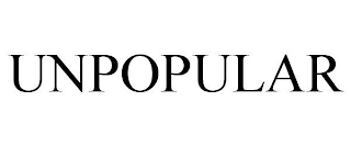 UNPOPULAR
